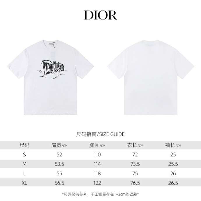 Dior T Shirts Short _SKUDiorS-XLautCH133945